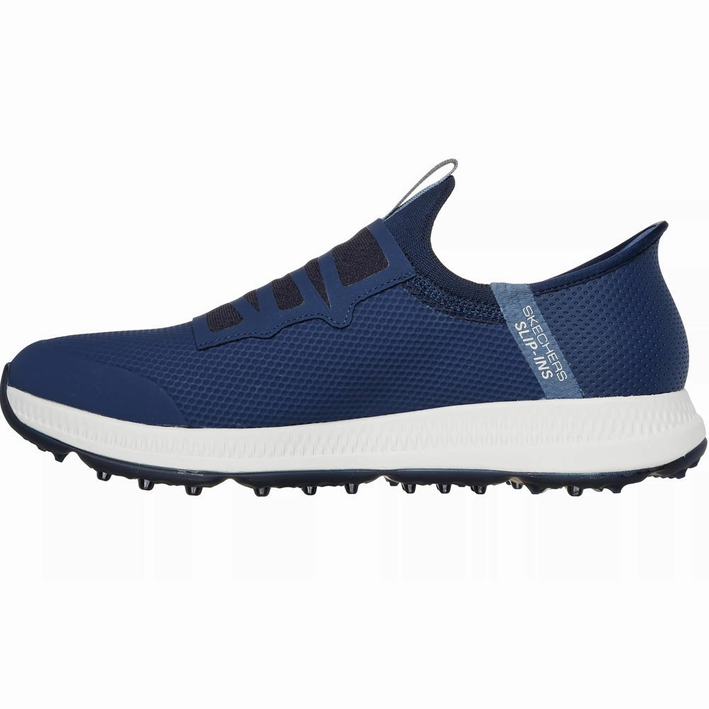 Skechers Elite 5 Slip-Ins Spikeless Waterproof Shoes - Navy Classic Golf Footwear