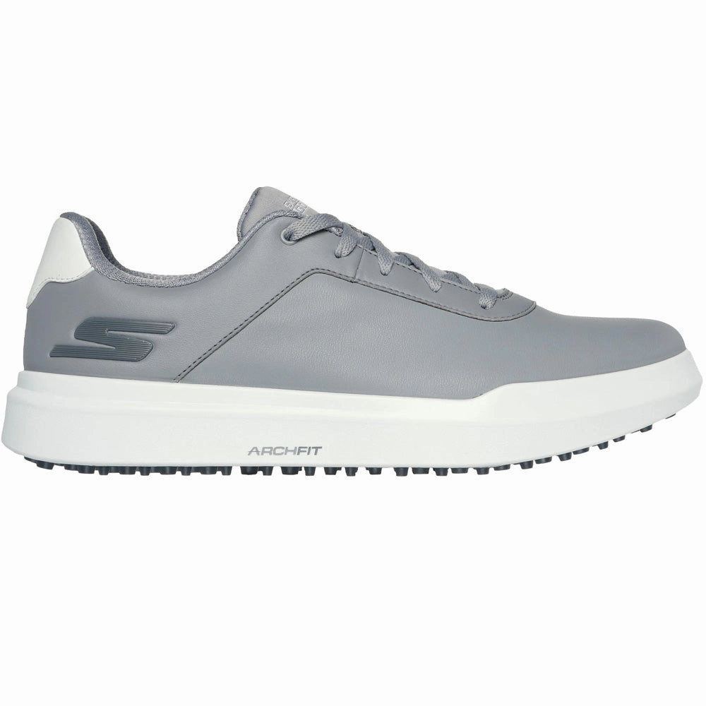 Skechers Go Golf Drive 5 Spikeless Waterproof Shoes - Grey Skechers golf footwear