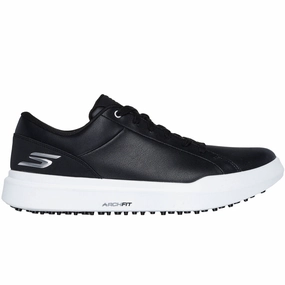 Skechers Go Golf Drive 6 Spikeless Waterproof Shoes - Black/White Skechers golf footwear