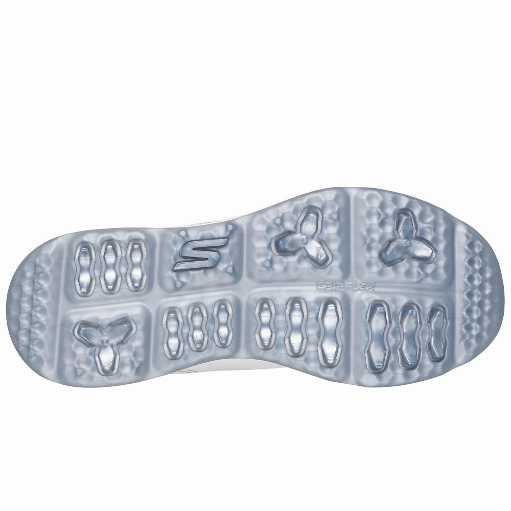 Skechers Go Golf Elite 6 Ladies Spikeless Waterproof Shoes - White Classic Golf Footwear