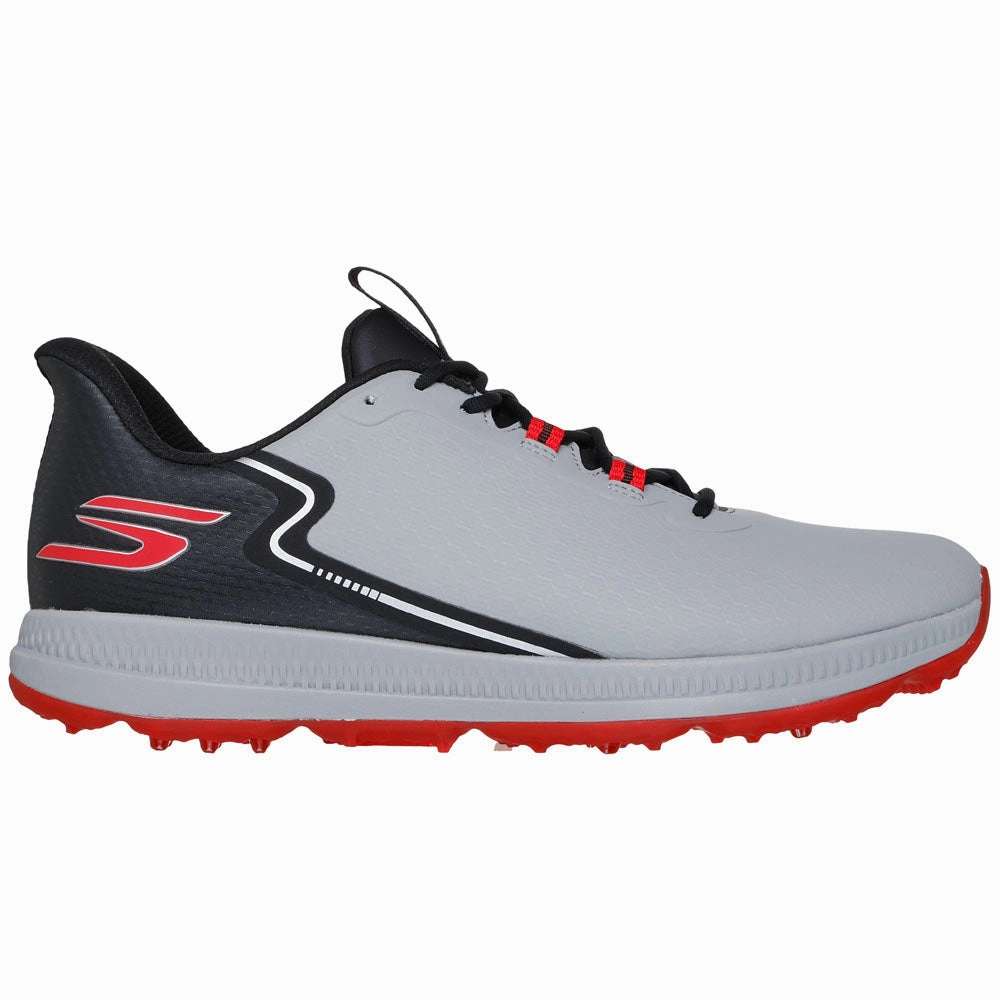 Skechers Go Golf Elite 6 Spikeless Waterproof Shoes - Charcoal Skechers golf footwear