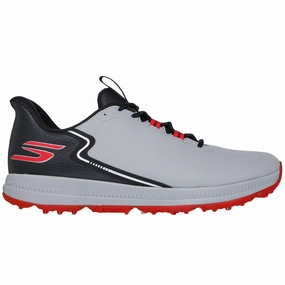 Skechers Go Golf Elite 6 Spikeless Waterproof Shoes - Charcoal Skechers golf footwear
