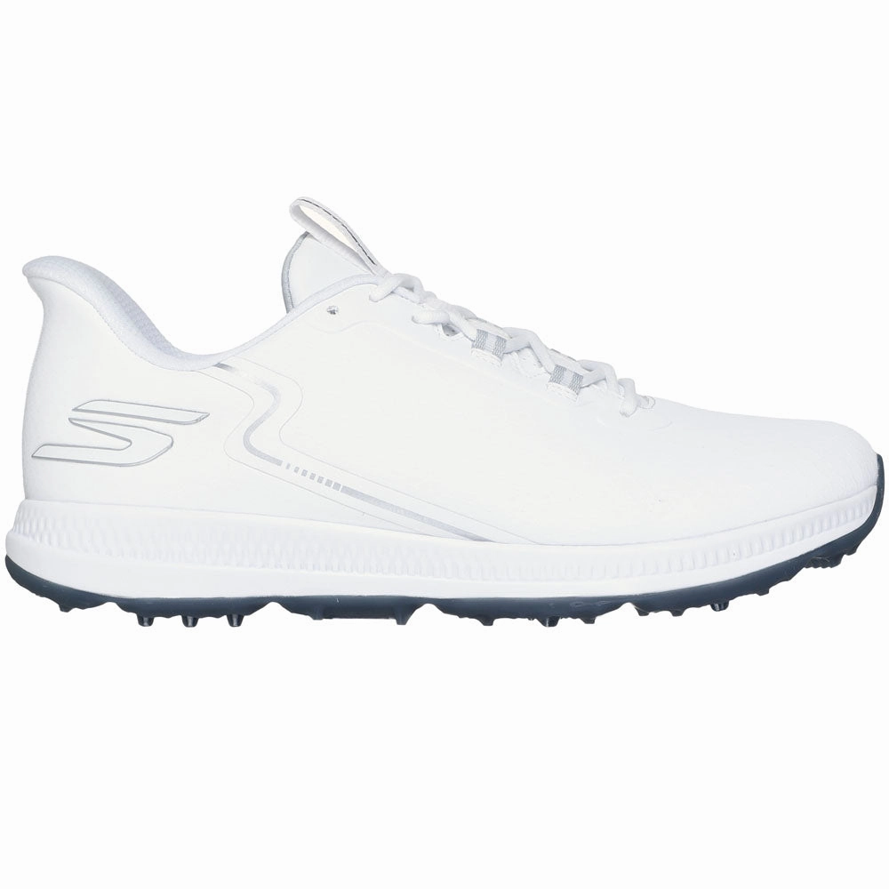 Skechers Go Golf Elite 6 Spikeless Waterproof Shoes - White Skechers golf footwear