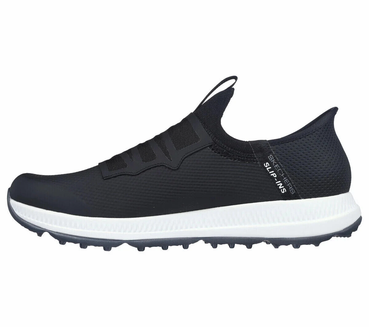 Skechers Go Golf Elite Vortex Slip-ins Shoes - Black/ Grey Spikeless Swing Shoes