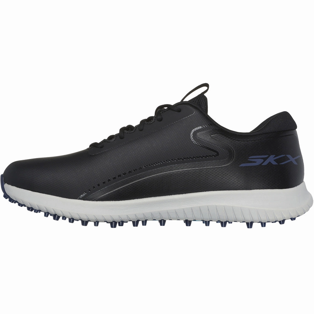 Skechers Go Golf Max 3 Spikeless Waterproof Shoes - Black/Grey Classic Golf Footwear