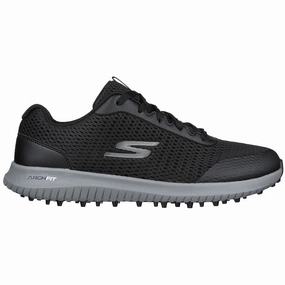 Skechers Go Golf Max Fairway 3 Spikeless Shoes - Black/Grey Skechers golf footwear
