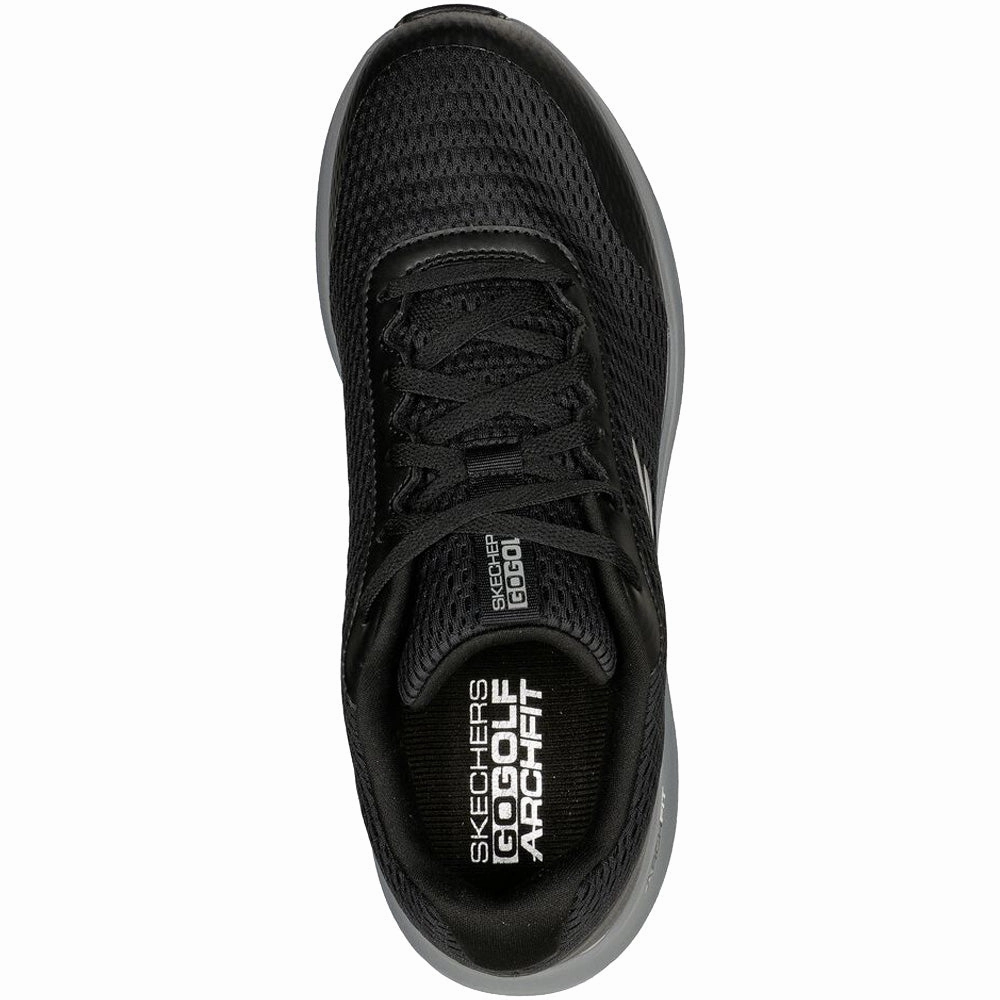 Skechers Go Golf Max Fairway 3 Spikeless Shoes - Black/Grey Classic Golf Footwear