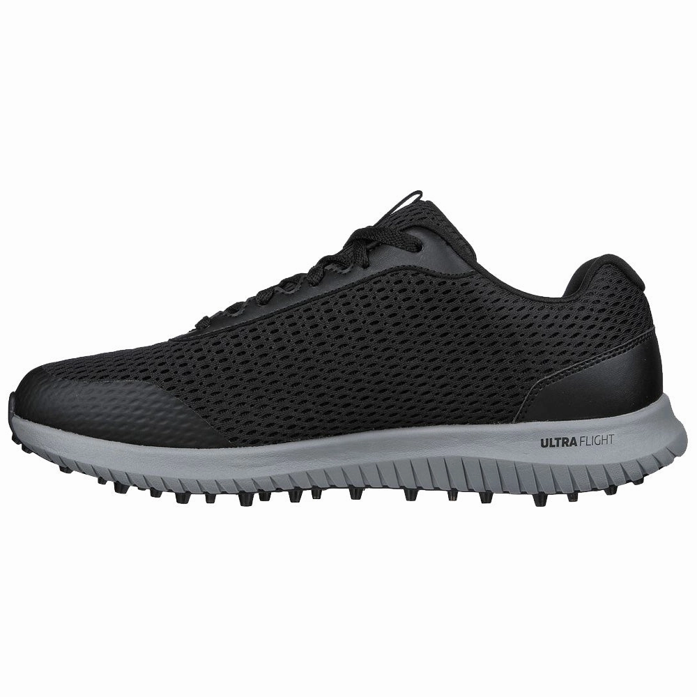 Skechers Go Golf Max Fairway 3 Spikeless Shoes - Black/Grey Classic Golf Footwear