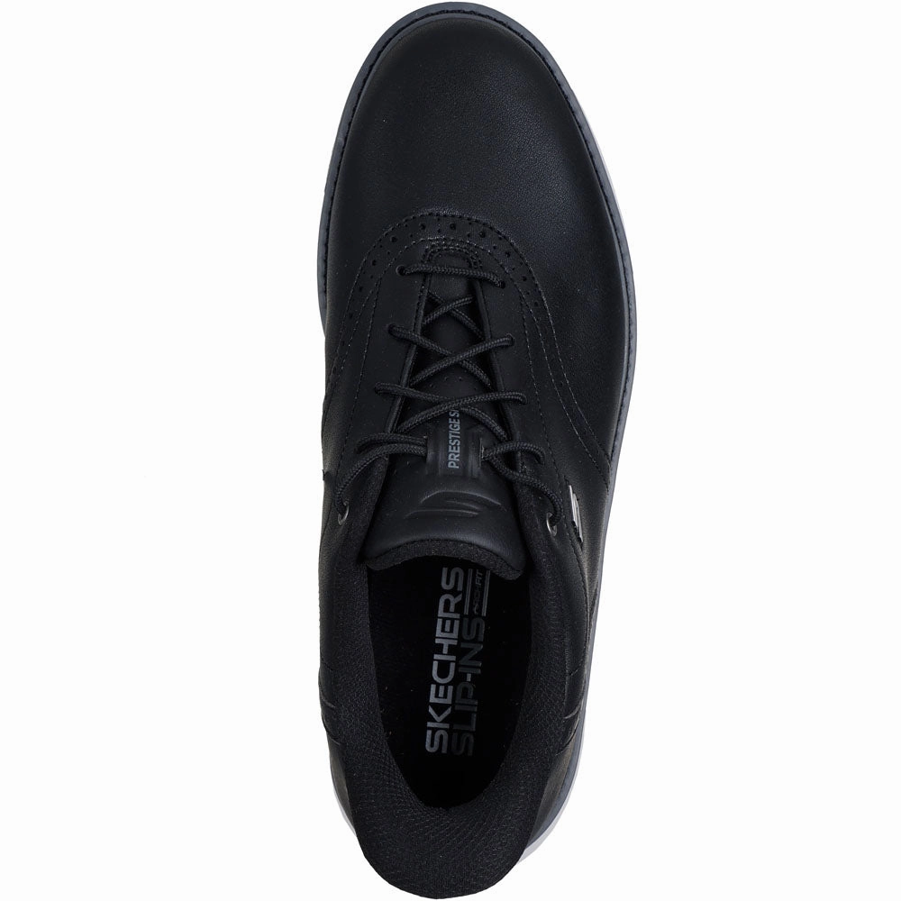 Skechers Go Golf Prestige Spikeless Waterproof Shoes - Black Classic Golf Footwear
