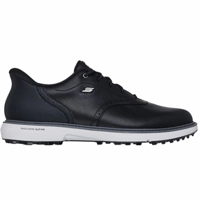 Skechers Go Golf Prestige Spikeless Waterproof Shoes - Black Skechers golf footwear