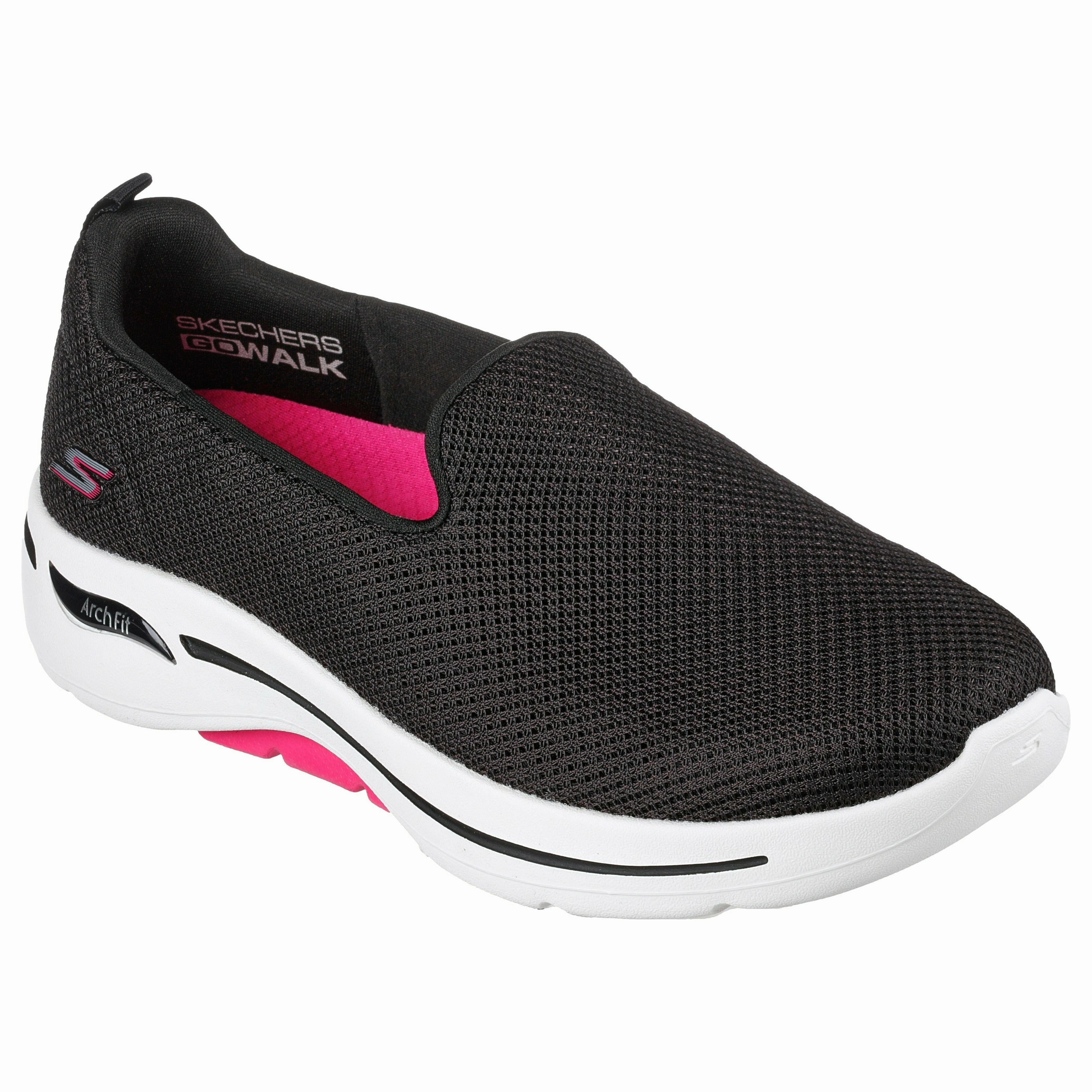 SKECHERS GO WALK ARCH FIT-GRATEFUL - FINAL SALE! Skechers slip-on sneakers with memory foam