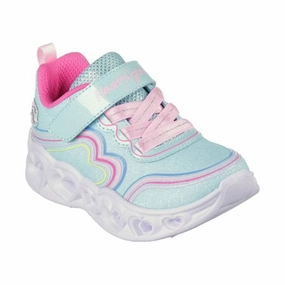 SKECHERS HEART LIGHTS - RETRO HEARTS KID'S - FINAL SALE! Skechers slip-on sneakers with memory foam