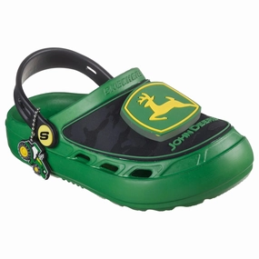SKECHERS JOHN DEERE: SWIFTERS II KIDS' Skechers slip-on sneakers with memory foam