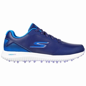 Skechers Ladies Go Golf Max 2 Spikeless Shoes - Blue/Multi Skechers golf footwear