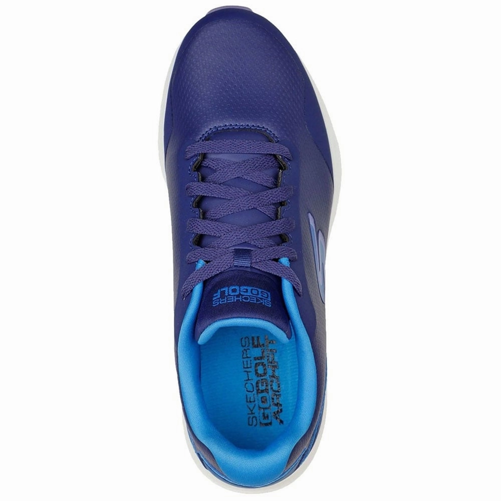 Skechers Ladies Go Golf Max 2 Spikeless Shoes - Blue/Multi Classic Golf Footwear