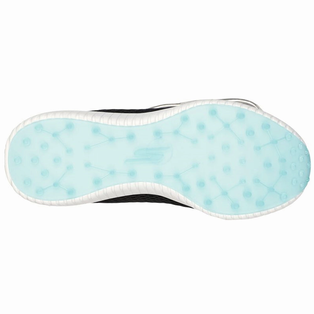Skechers Ladies Go Golf Max Fairway 3 Spikeless Shoes - Black/Turquoise Classic Golf Footwear
