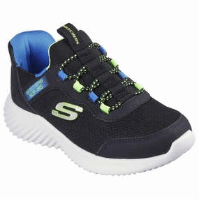 SKECHERS SLIP-INS: BOUNDER BRISK BURST KIDS' - FINAL SALE! Skechers slip-on sneakers with memory foam