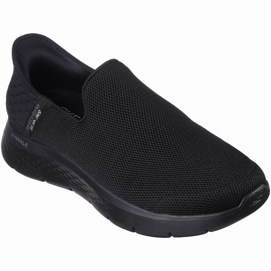 SKECHERS SLIP-INS GO WALK FLEX MEN'S MEDIUM AND WIDE Skechers slip-on sneakers with memory foam