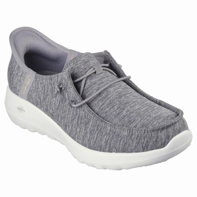 SKECHERS SLIP-INS: GO WALK JOY - IBIS WOMEN'S MEDIUM AND WIDE Skechers slip-on sneakers with memory foam