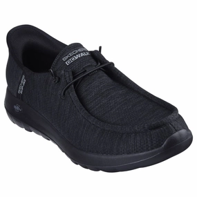 SKECHERS SLIP-INS: GO WALK MAX - FREE HANDS MEN'S MEDIUM AND WIDE Skechers slip-on sneakers with memory foam