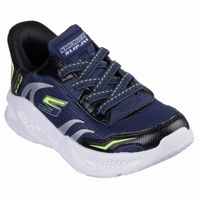 SKECHERS SLIP-INS: METEOR-LIGHTS - BRISK-BEAMS KIDS' Skechers slip-on sneakers with memory foam