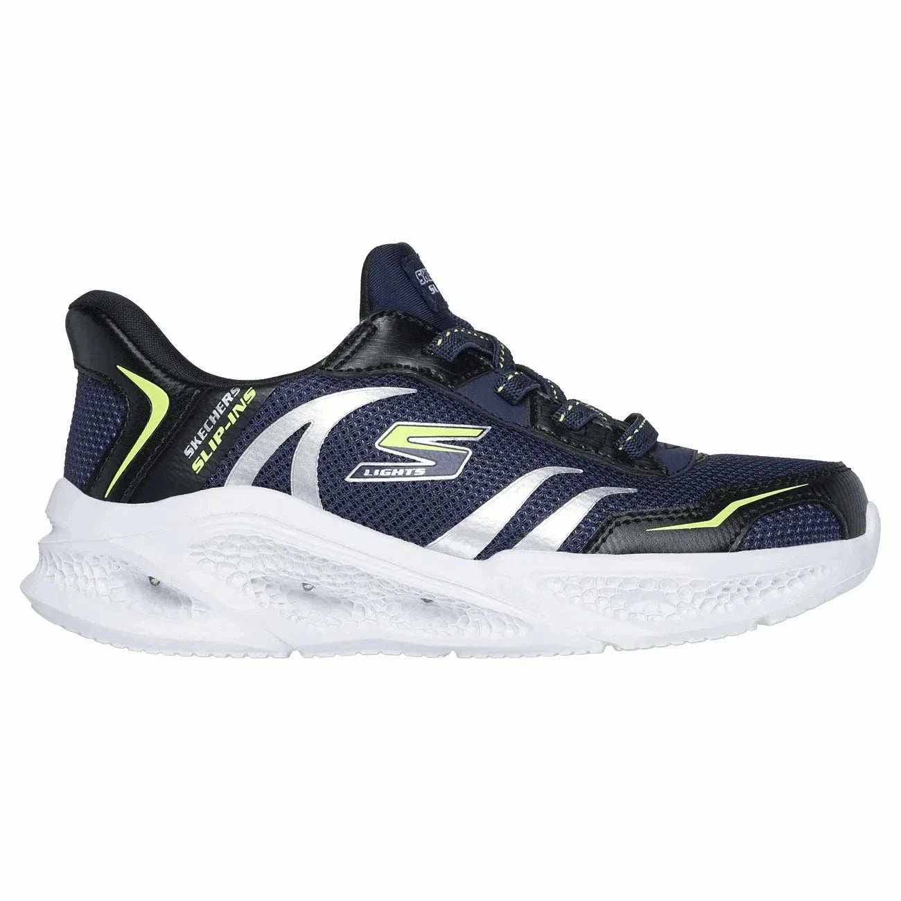 SKECHERS SLIP-INS: METEOR-LIGHTS - BRISK-BEAMS KIDS' Skechers comfortable everyday shoes