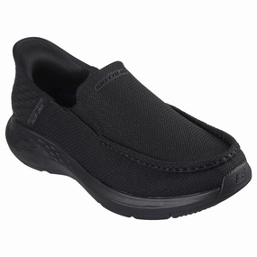 SKECHERS SLIP-INS PARSON-RALVEN MEN'S MEDIUM AND XWIDE - FINAL SALE! Skechers slip-on sneakers with memory foam