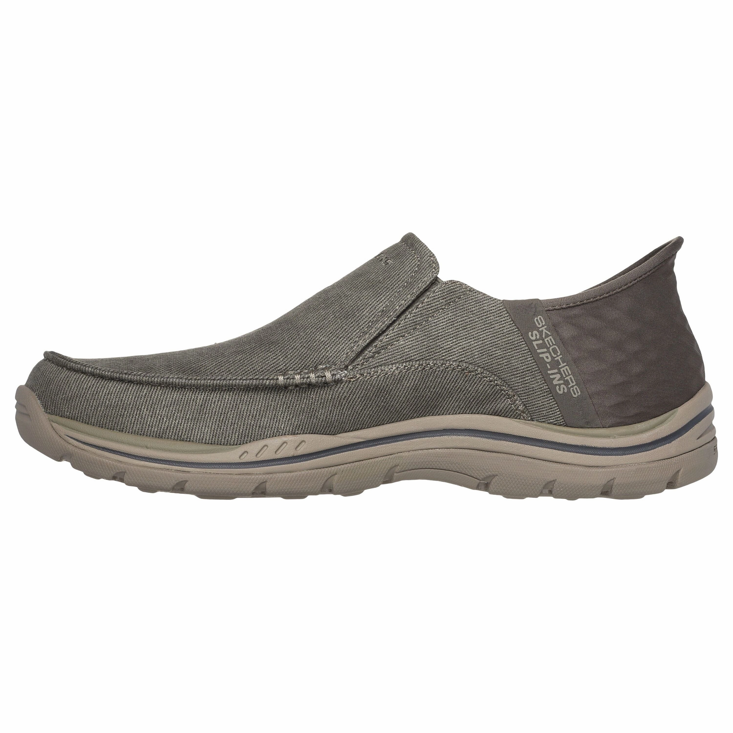 SKECHERS SLIP-INS RELAXED FIT: EXPECTED - CAYSON MEN'S MEDIUM AND WIDE Skechers comfortable everyday shoes