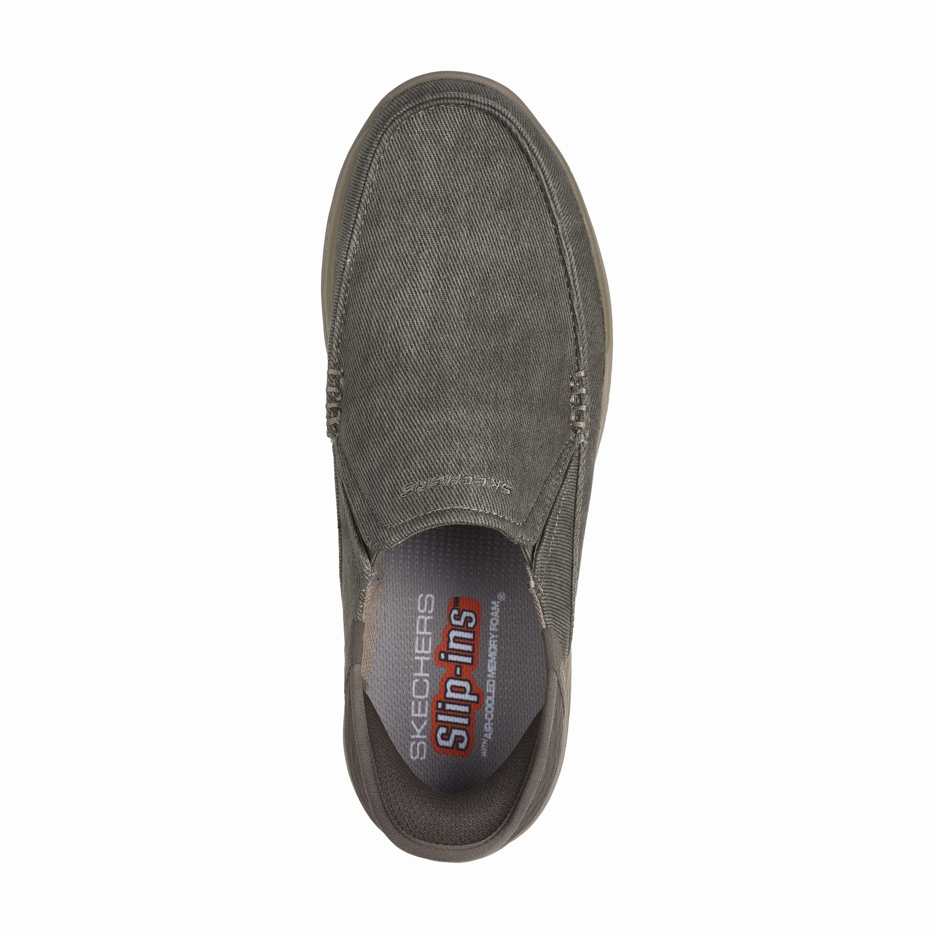 SKECHERS SLIP-INS RELAXED FIT: EXPECTED - CAYSON MEN'S MEDIUM AND WIDE Skechers comfortable everyday shoes