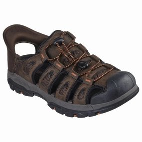 SKECHERS SLIP-INS: RF: TRESMAN-NORVICK MEN'S MEDIUM AND WIDE Skechers slip-on sneakers with memory foam