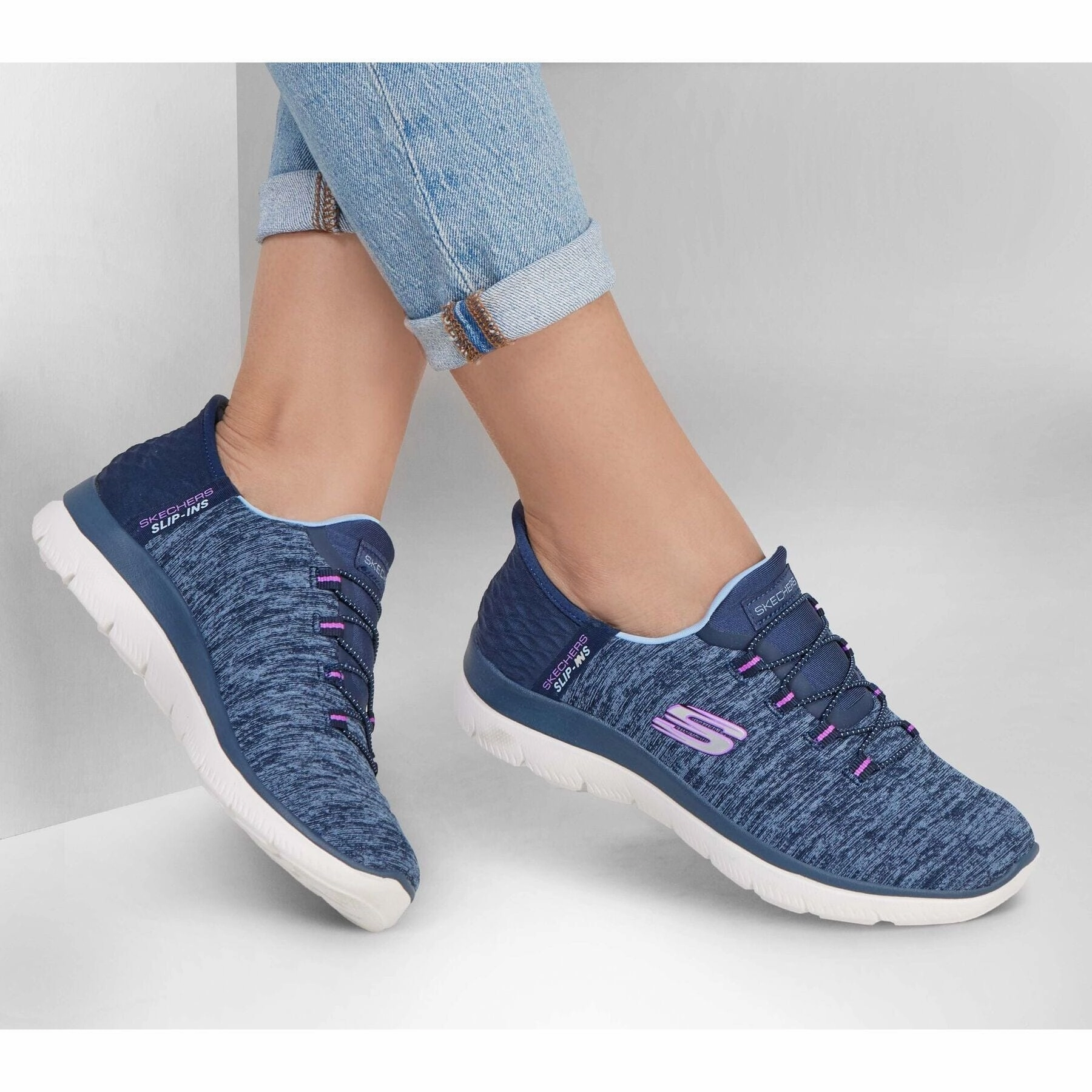 SKECHERS SLIP-INS: SUMMITS -DAZZLING HAZE WOMEN'S Skechers comfortable everyday shoes