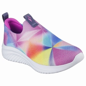 SKECHERS ULTRA FLEX 3.0 - KALEIDOSCOPE CRAZE KIDS' - FINAL SALE! Skechers slip-on sneakers with memory foam