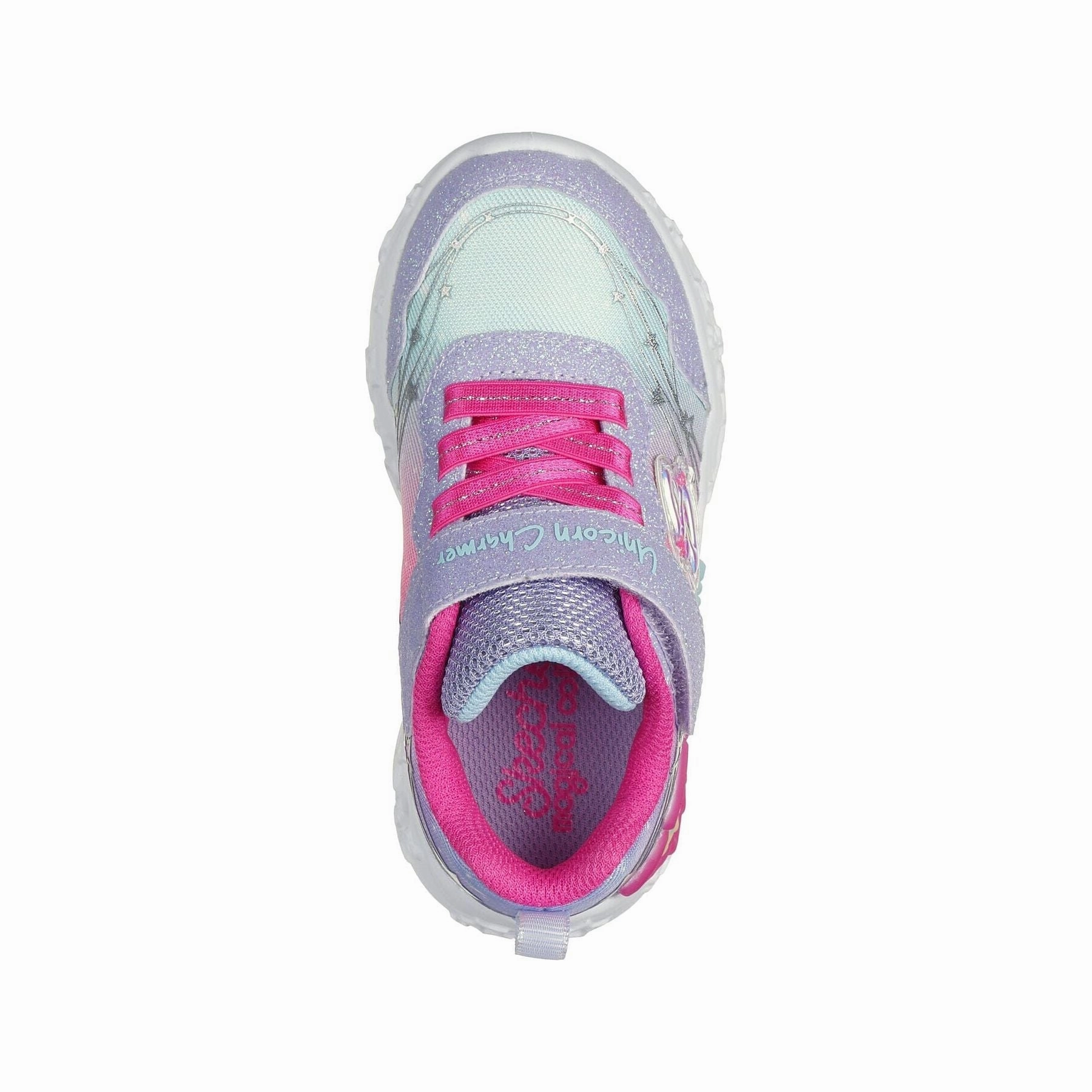 SKECHERS UNICORN CHARMER - LIL STELLAR KIDS' Skechers comfortable everyday shoes