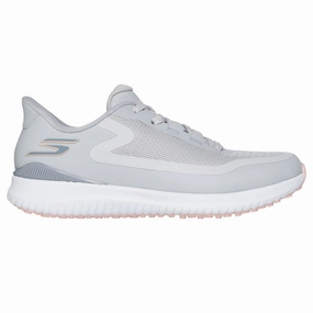 Skechers Women's Go Golf Flight Golf Shoes - Grey Spikeless golf footwear