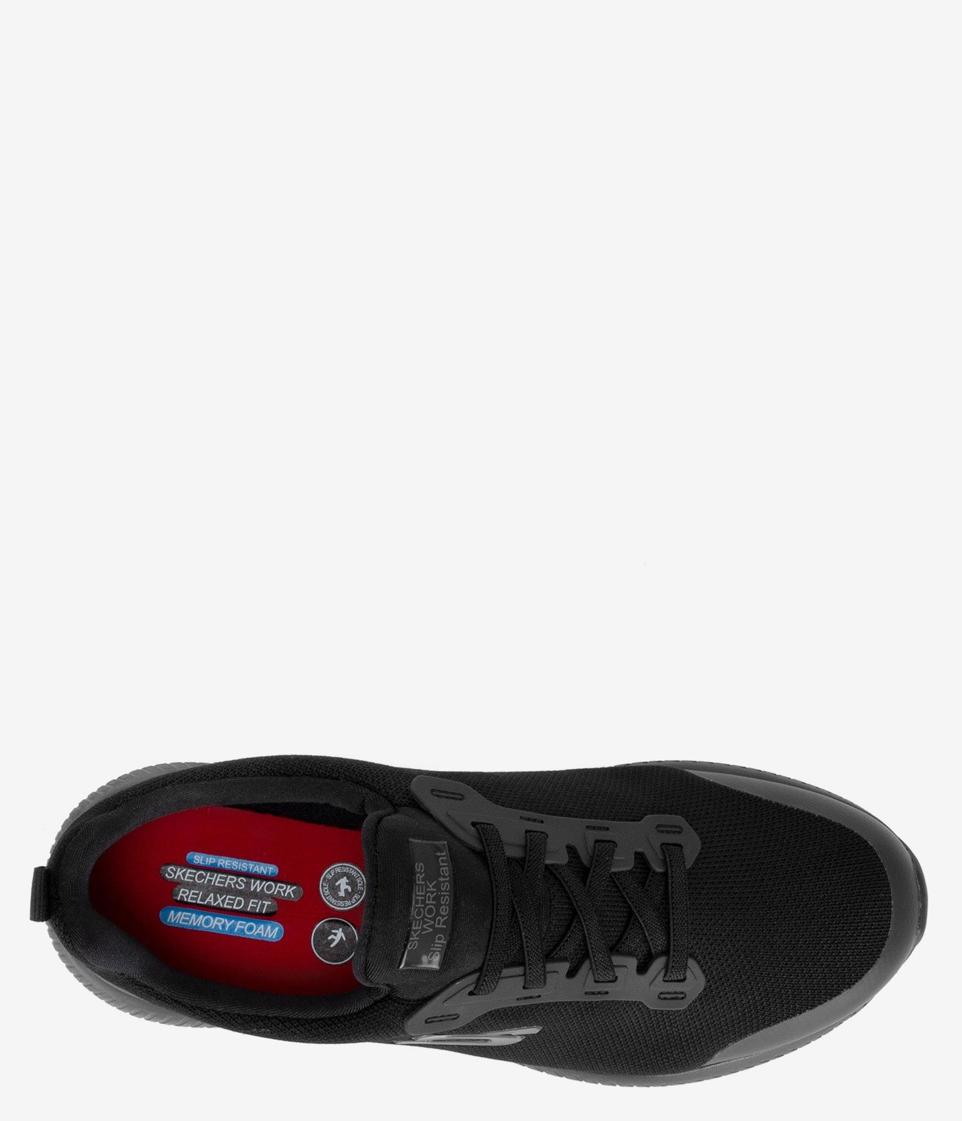 Skechers Work Squad Slip Resistant EH Shoe - Women Soft Spikeless Golf