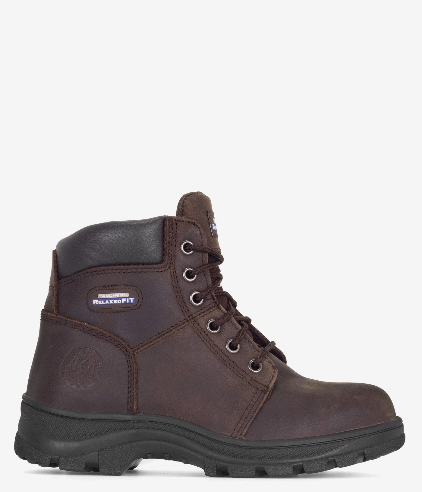 Skechers Work Workshire Peril Relaxed Fit Safety Toe Boot - Women Skechers Work women's shoes