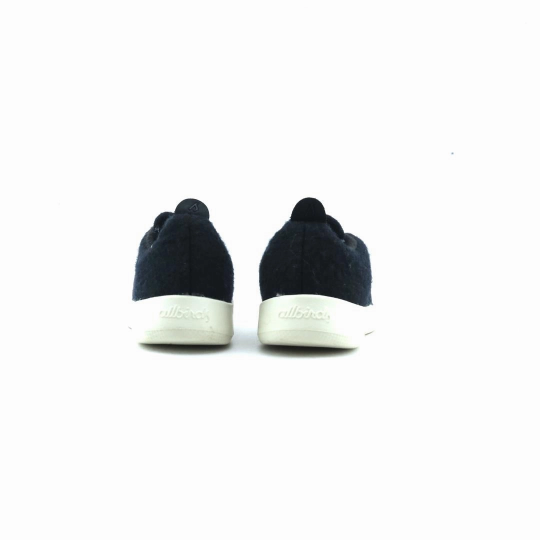Smallbirds - wool runners - Black (White Sole) casual comfortable footwear