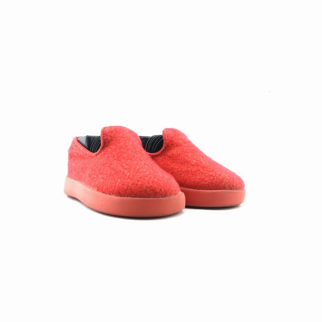 Smallbirds Wool Lounger - LIMITED EDITION : Red casual comfortable footwear