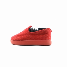 Smallbirds Wool Lounger - LIMITED EDITION : Red Allbirds eco-friendly footwear