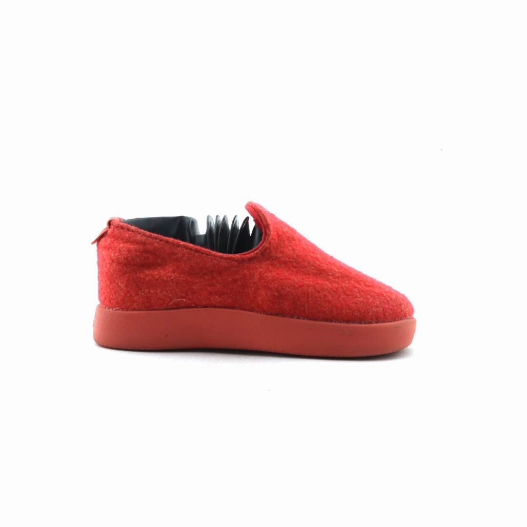 Smallbirds Wool Lounger - LIMITED EDITION : Red casual comfortable footwear