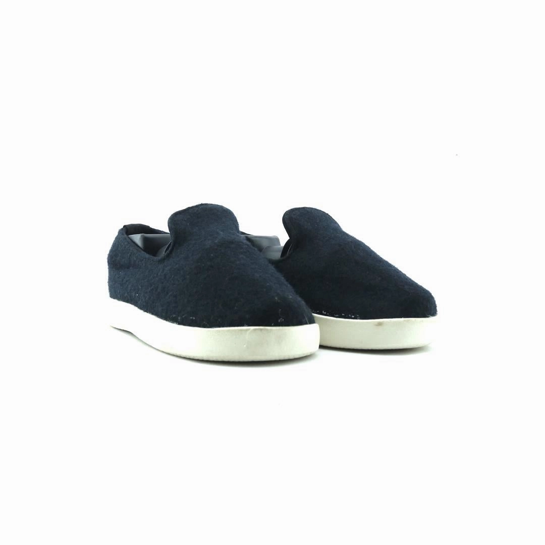 Smallbirds Wool Lounger - LIMITED EDITION: Black (White Sole) casual comfortable footwear