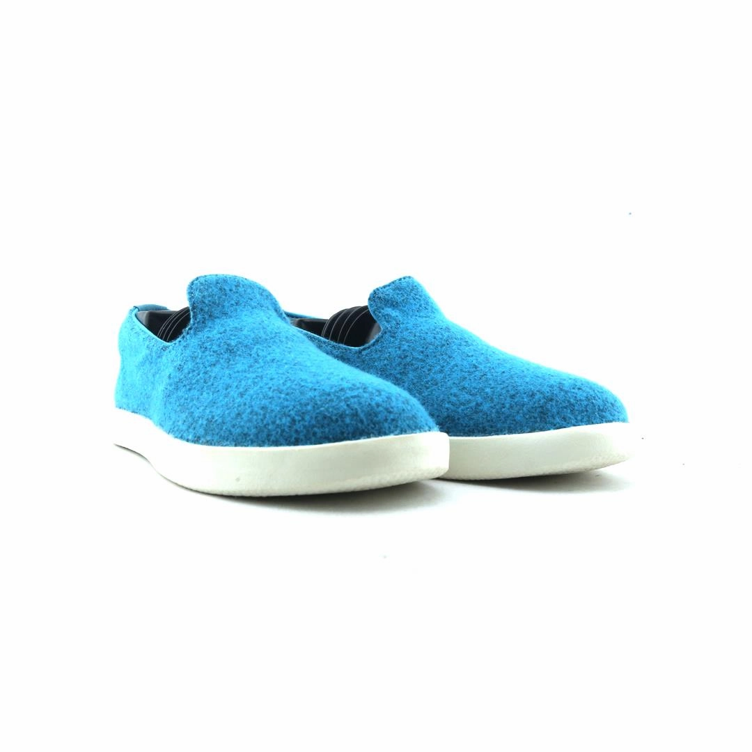 Smallbirds Wool Lounger - LIMITED EDITION: Merion Blue casual comfortable footwear