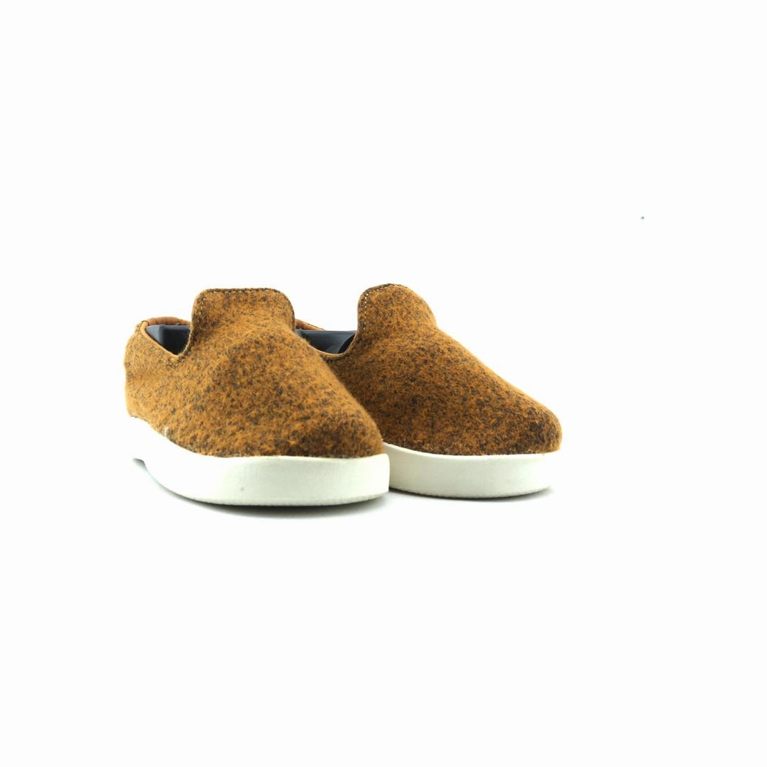 Smallbirds Wool Lounger - LIMITED EDITION: Orange ( White Sole) casual comfortable footwear