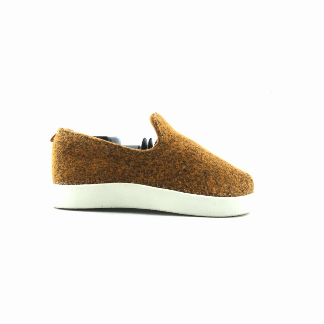 Smallbirds Wool Lounger - LIMITED EDITION: Orange ( White Sole) casual comfortable footwear
