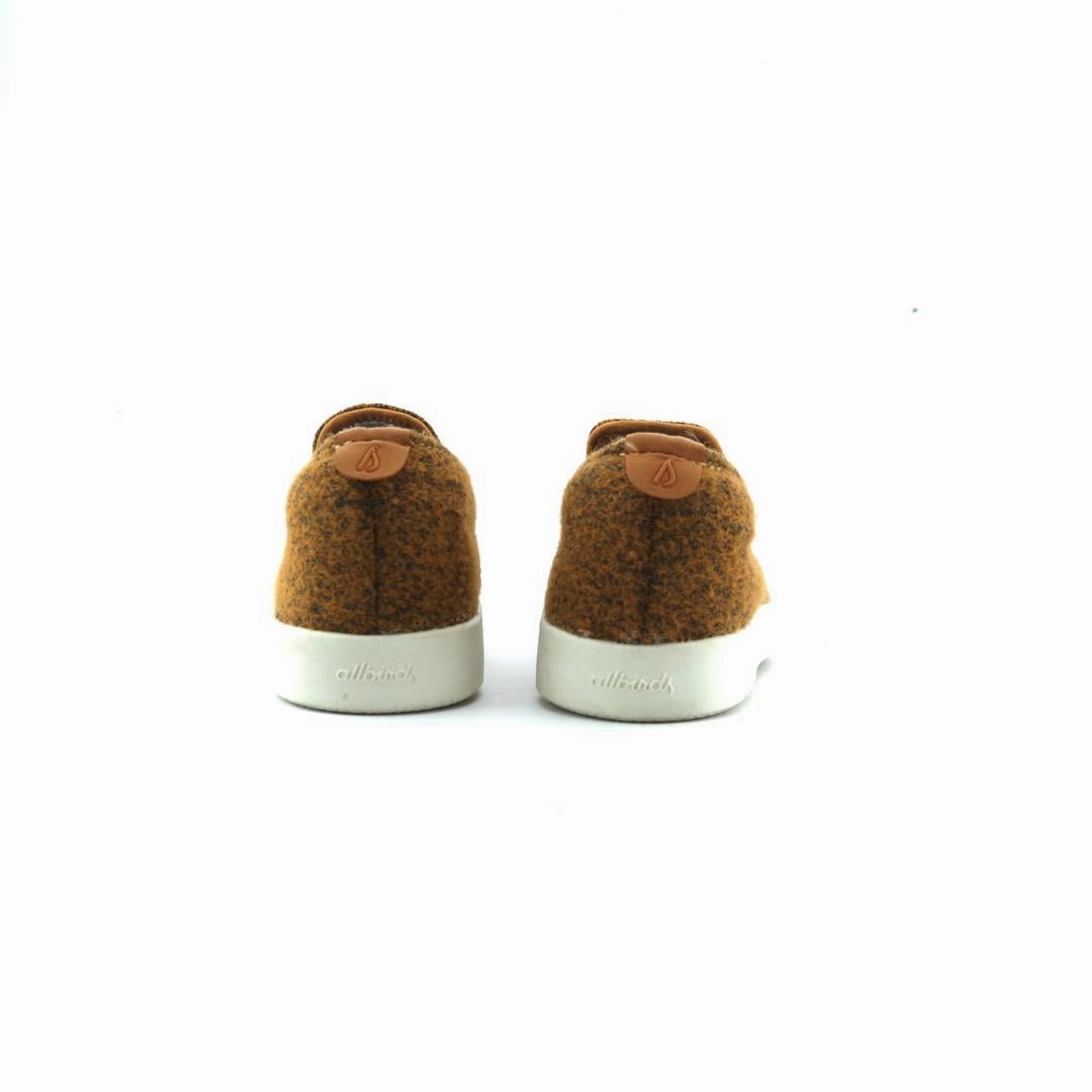 Smallbirds Wool Lounger - LIMITED EDITION: Orange ( White Sole) casual comfortable footwear