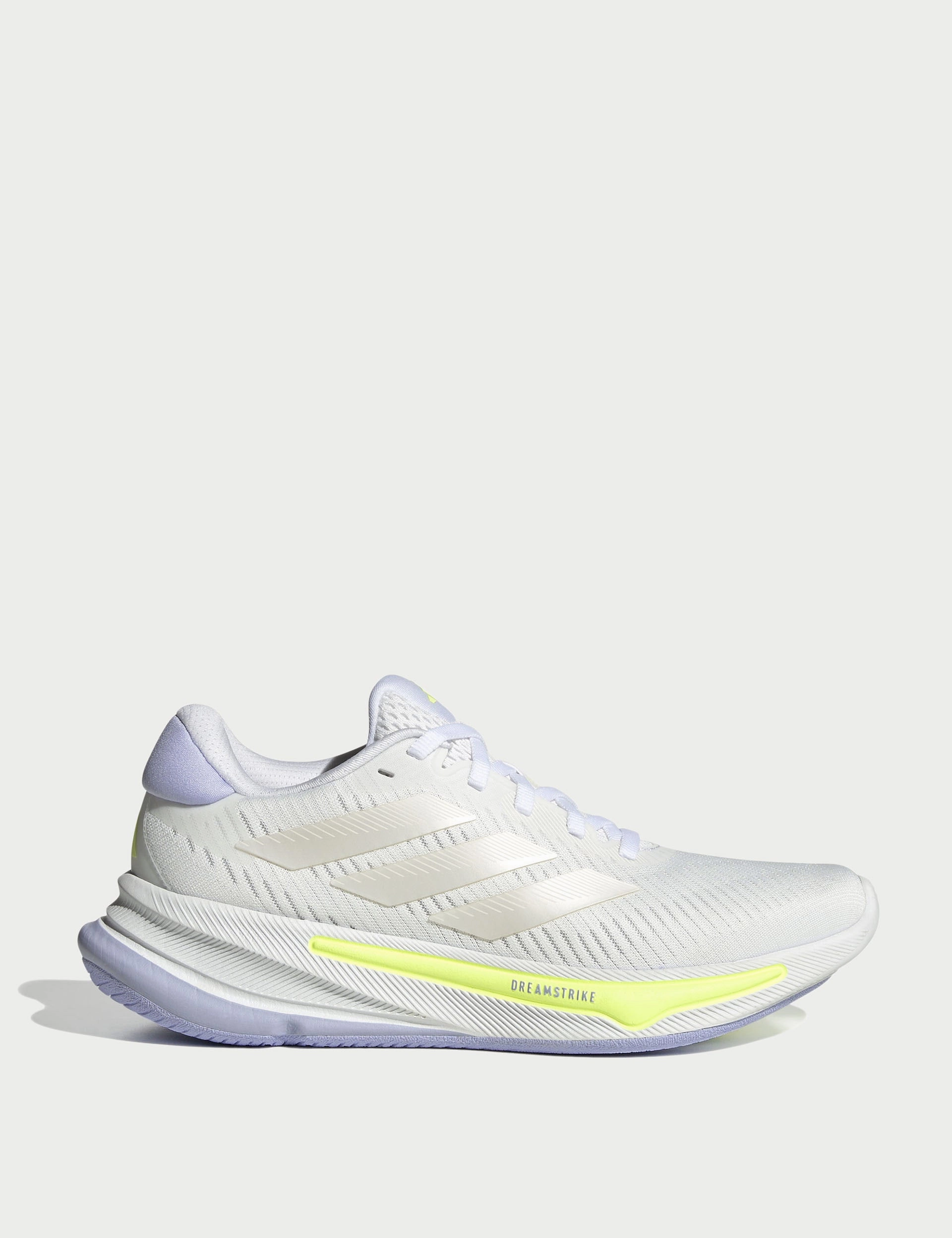 Supernova Ease Shoes - Cloud White/Zero Metalic/Violet Tone Adidas everyday sneakers with comfort cushioning