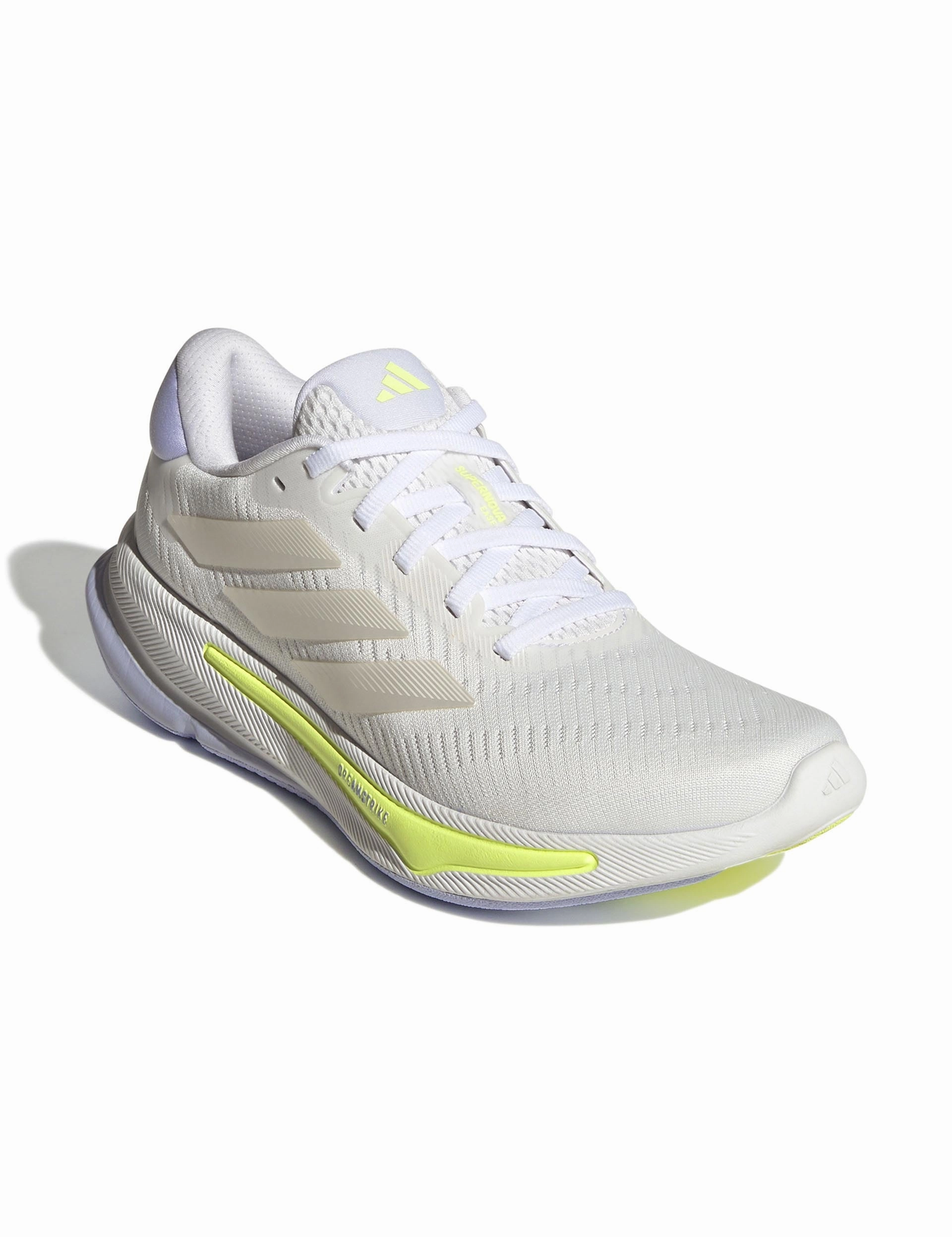Supernova Ease Shoes - Cloud White/Zero Metalic/Violet Tone Adidas trendy casual shoe styles