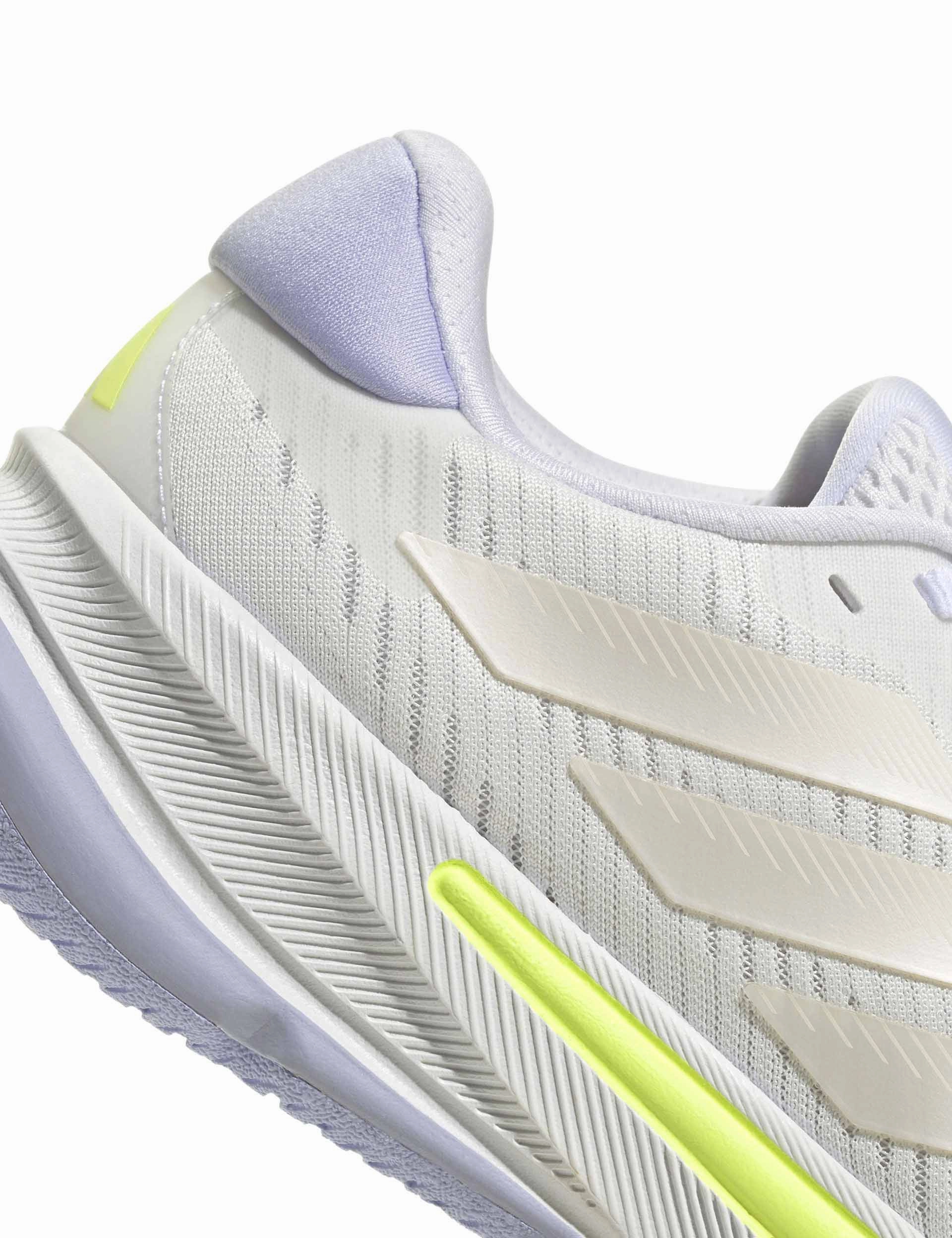 Supernova Ease Shoes - Cloud White/Zero Metalic/Violet Tone Adidas trendy casual shoe styles