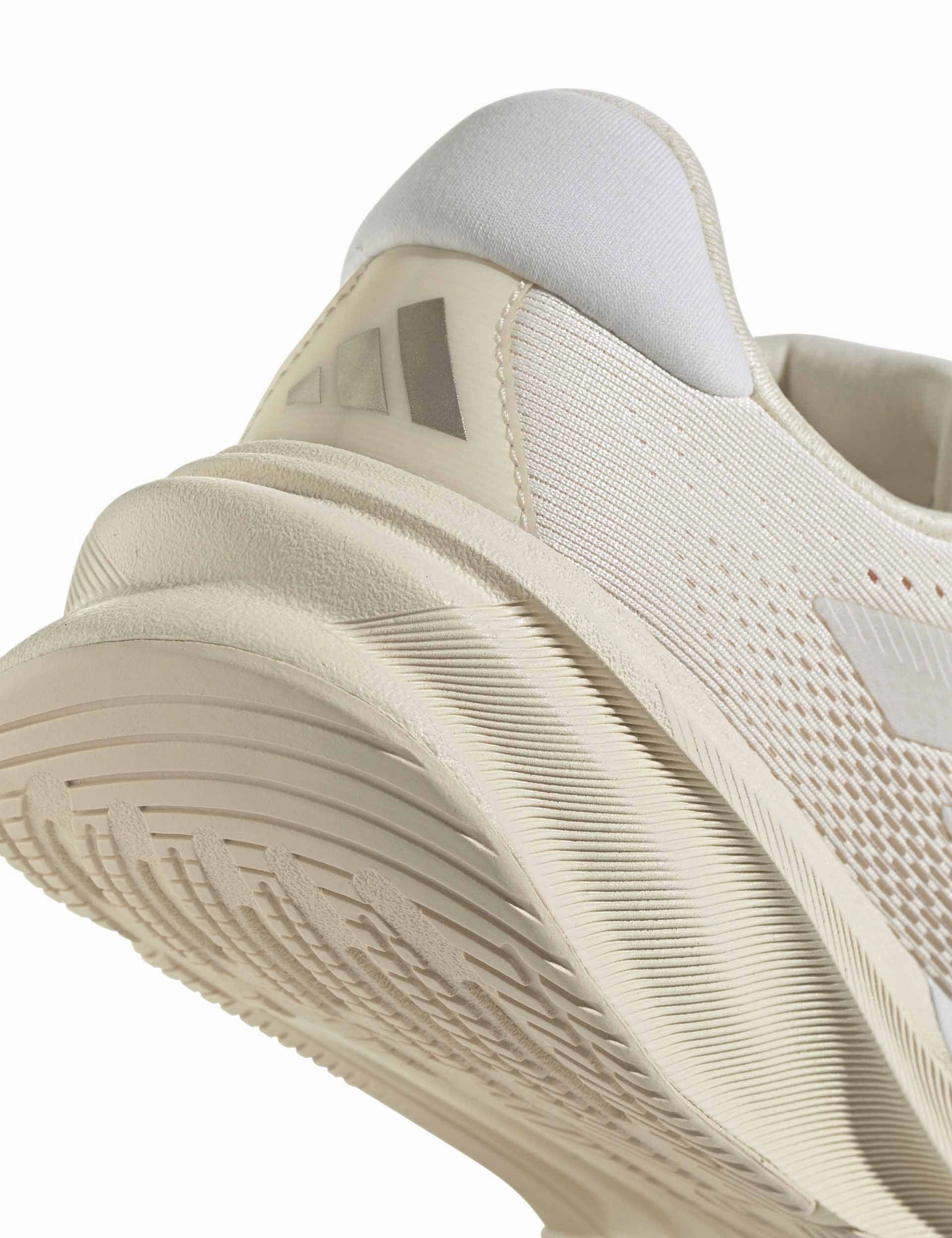 Supernova Stride 2.0 Running Shoes - Wonder White/Cyber Metallic/Warm Sandstone Adidas trendy casual shoe styles