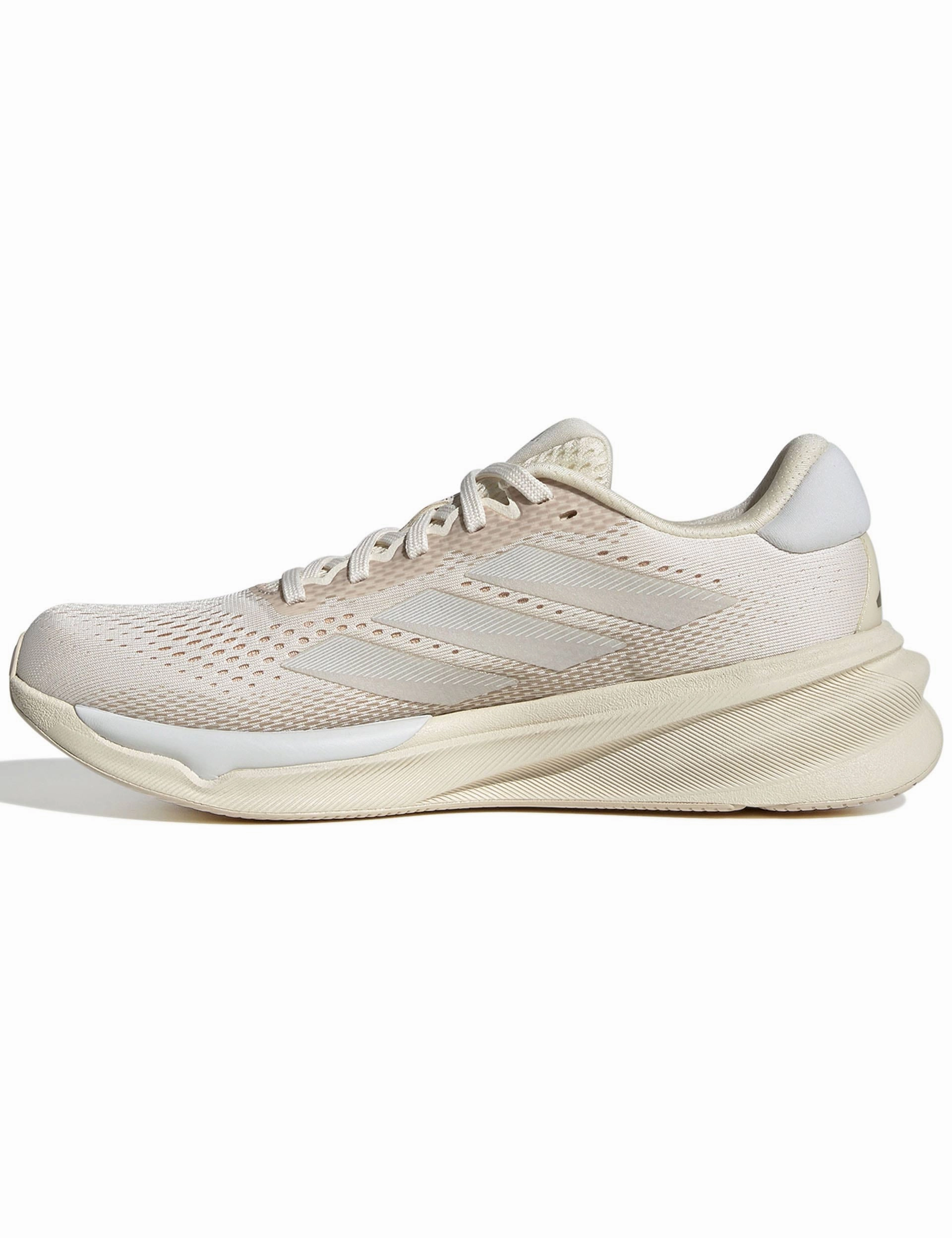 Supernova Stride 2.0 Running Shoes - Wonder White/Cyber Metallic/Warm Sandstone Adidas trendy casual shoe styles